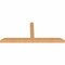 Ekena Millwork Portland Timber Gable Bracket, Western Red Cedar, 96"W x 40"H x 5 1/2"D x 5 1/2"F, 10/12 Pitch GBW096X40X0606POR00SWR - alternate 2